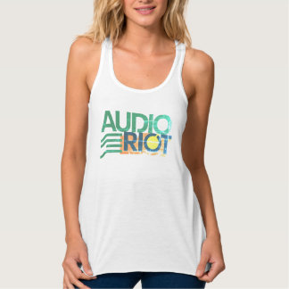 Audio Riot Tank Top Beach Faded (Dames)