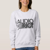 Audio Riot Time to Audio Quiet Sweatshirt Women (Voorkant)
