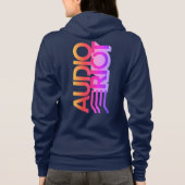 Audio Riot Zip Hoodie Summer Logo (Vrouw) (Achterkant)