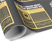 Audio Sound Engineer - Music DJ Platenspeler Cadeaupapier (Rol Hoek)