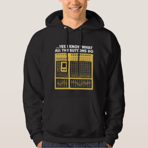 Audio Sound Engineer - Music DJ Platenspeler Hoodie
