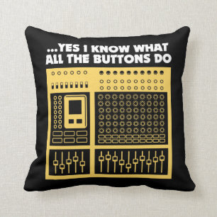 Audio Sound Engineer - Music DJ Platenspeler Kussen