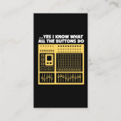 Audio Sound Engineer - Music DJ Platenspeler Visitekaartje (Voorkant)