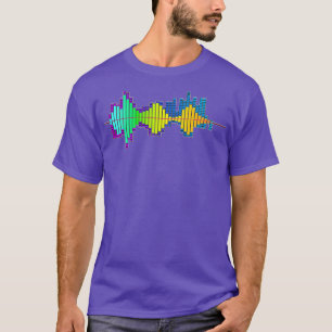Audio Sound Waves Musician DJ Premium T-shirt