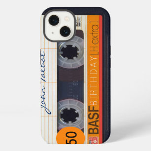 Audio tape naam 50th Birthday Iphone Case 1 13 Hoesje