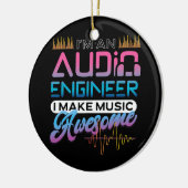 Audio-technicus Sound Engineer Audio-technicus Keramisch Ornament (Links)
