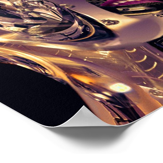 Audio Tooth Implantaat (Afdrukken) Poster (Hoek)