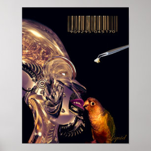 Audio Tooth Implantaat (Afdrukken) Poster