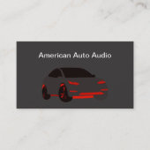 audio-Visitekaartje voor auto's Visitekaartje (Voorkant)