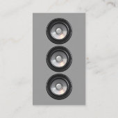 Audio-Visitekaartjes auto Visitekaartje (Achterkant)