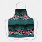 Audio voor grafische muziekluidsprekers schort (Voorkant)