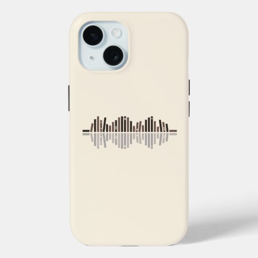 Audioboeken Boeken Sound Wave Symbool Case-Mate iPhone Case (Achterkant)