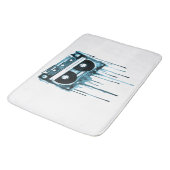  audiocassette badmat (Gekanteld)