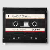  audiocassette bruiloft gastenboek (Voorkant)