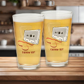 Audiocassette Glas