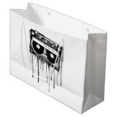  audiocassette groot cadeauzakje (Voorkant Gekanteld)