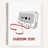 Audiocassette Notitieboek (Voorkant)