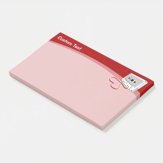 Audiocassette Post-it® Notes (Schuin)