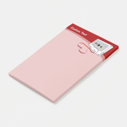 Audiocassette Post-it® Notes (Schuin)