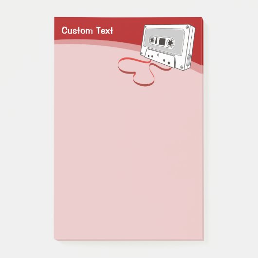Audiocassette Post-it® Notes (Voorkant)