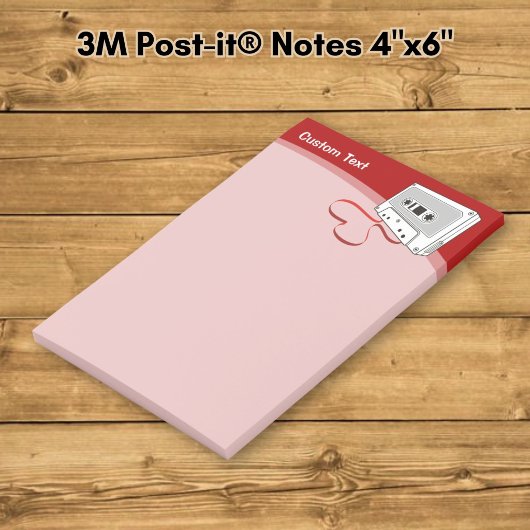 Audiocassette Post-it® Notes