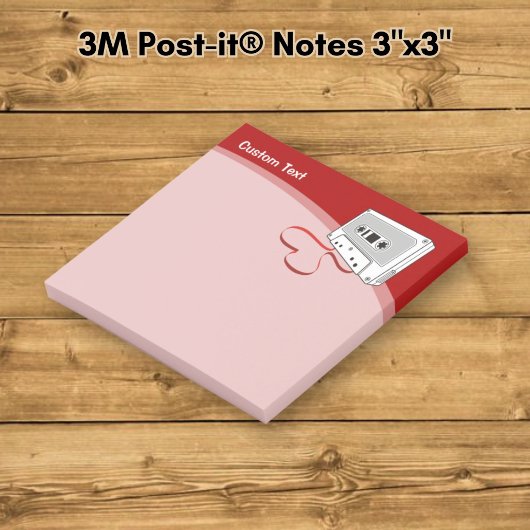 Audiocassette Post-it® Notes