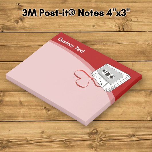 Audiocassette Post-it® Notes