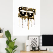 audiocassette poster (Thuiskantoor)