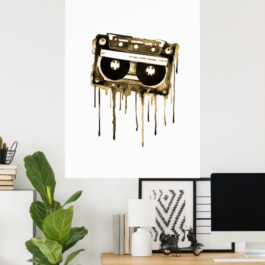  audiocassette poster (Thuiskantoor)