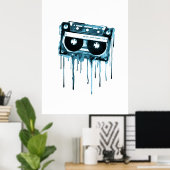  audiocassette poster (Thuiskantoor)