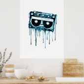  audiocassette poster (Keuken)