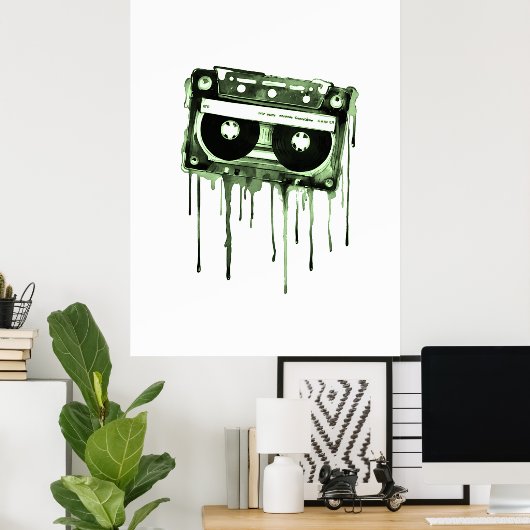  audiocassette poster (Thuiskantoor)