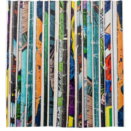 audiofilms.com BANG! POW! ZAP! Douchegordijn (Voorkant)