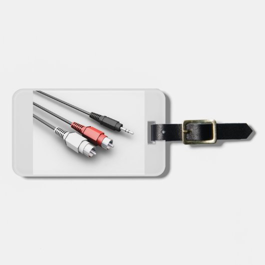 Audiokabels  Tech Bagagelabel (Voorkant horizontaal)