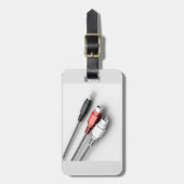 Audiokabels  Tech Bagagelabel (Voorkant verticaal)
