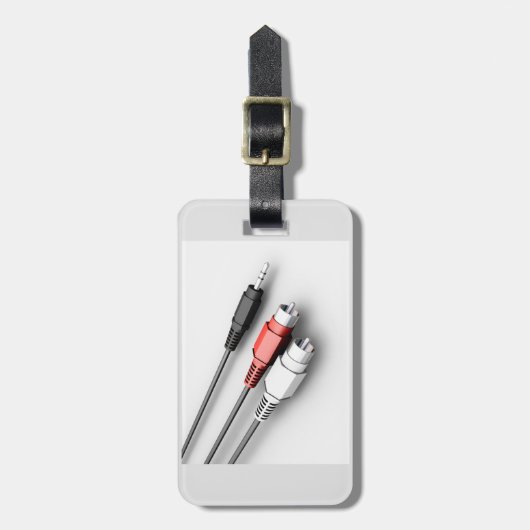 Audiokabels  Tech Bagagelabel (Voorkant verticaal)