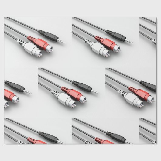 Audiokabels Tech Cadeaupapier (Vlak)