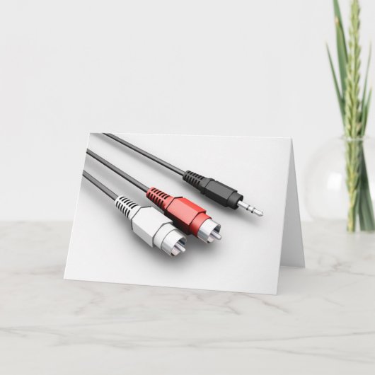 Audiokabels  Tech Kaart (Voorkant)