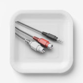 Audiokabels  Tech Papieren Bordje (Voorkant)