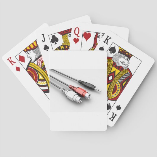 Audiokabels  Tech Pokerkaarten (Achterkant)