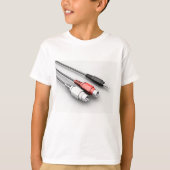 Audiokabels Tech T-shirt (Voorkant)