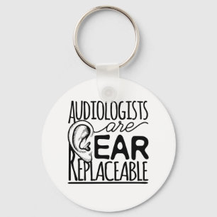 Audiologen kunnen gemakkelijk vervangen worden sleutelhanger