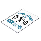 Audiologen zijn een oerbestendige Funny Audiology Notitieboek (Linkerzijde)