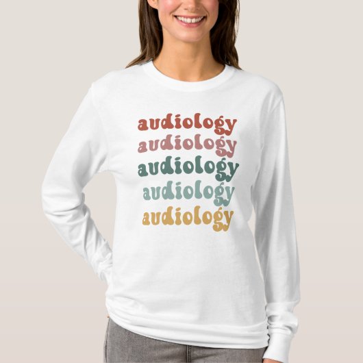 Audiologie | Doctor in de audiovisuele sector — Au T-shirt (Voorkant)
