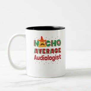Audiologie Nacho Gemiddelde Audioloog Tweekleurige Koffiemok