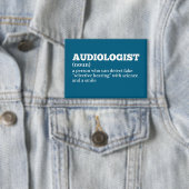 Audiologie Student Grappige Definitie Button (Insitu)