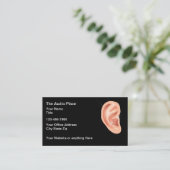 Audiologist Hearing Care Services  Visitekaartje (Staand voorkant)