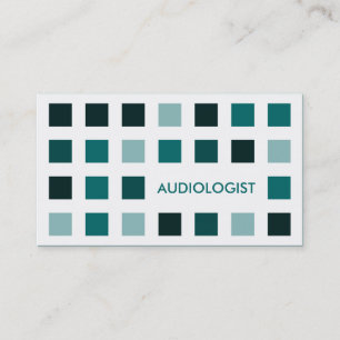 AUDIOLOGIST (mod.vierkanten) Visitekaartje