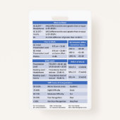 Audiology Badge Buddy/Reference Badge (Achterkant)