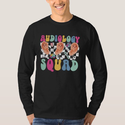 Audiology Squad Audiologist Team Audiologist Crew T-shirt (Voorkant)